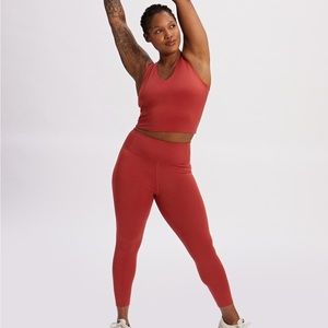 Girlfriend Collective Float Leggings in Lava